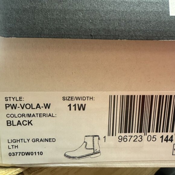 Hush Puppies Womens Vola Boot Black Size 11W - Picture 6 of 6